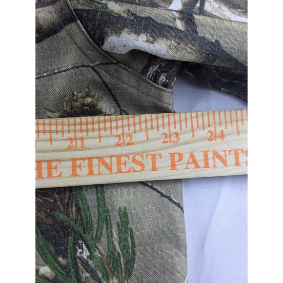 Realtree Mens Camouflage Hunting Shirt Ripstop Long Sleeve Vent Outdoor Fishing - Picture 3 of 16